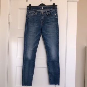 7 For All Mankind Ankle Skinny Jeans